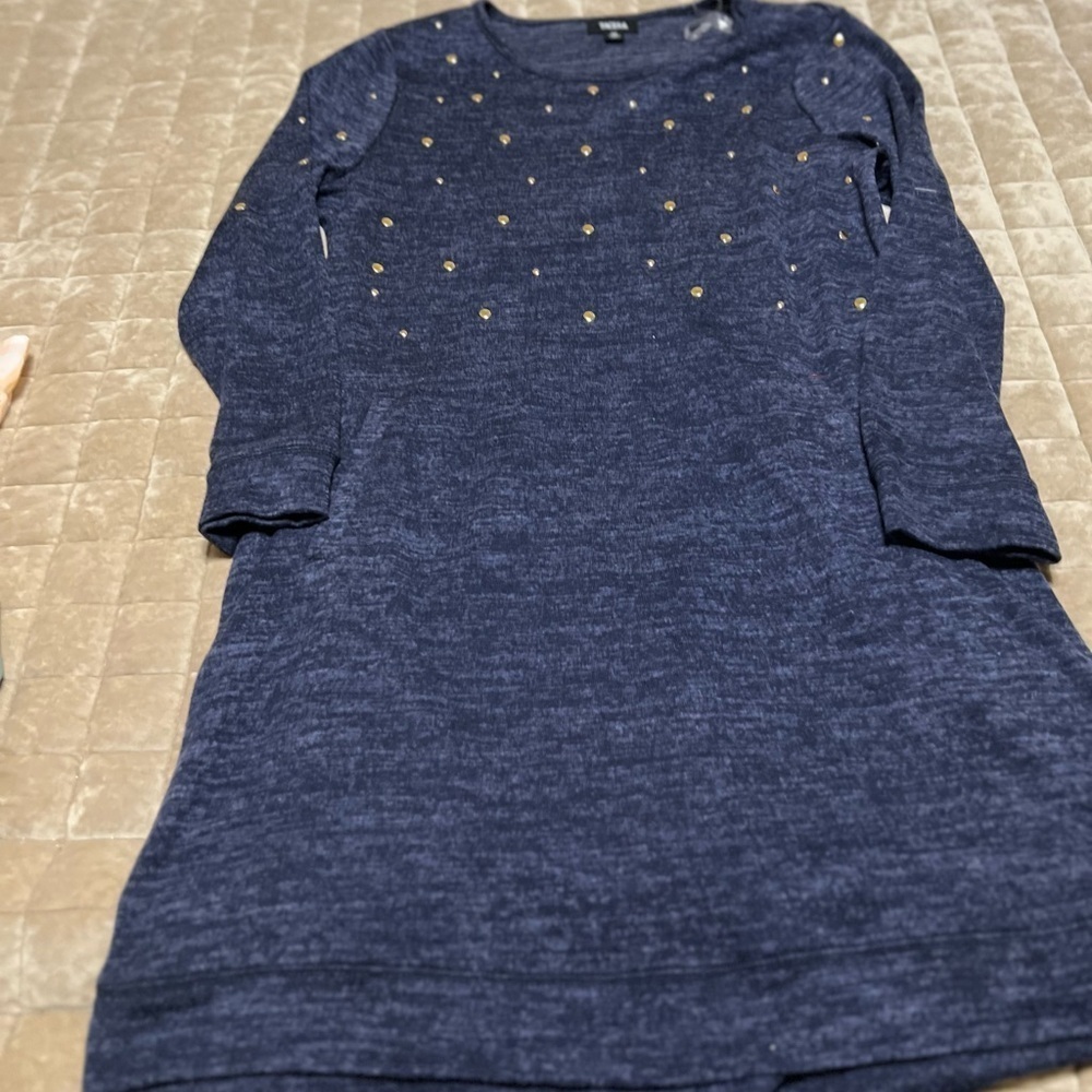 Stylish Navy Blue Dress